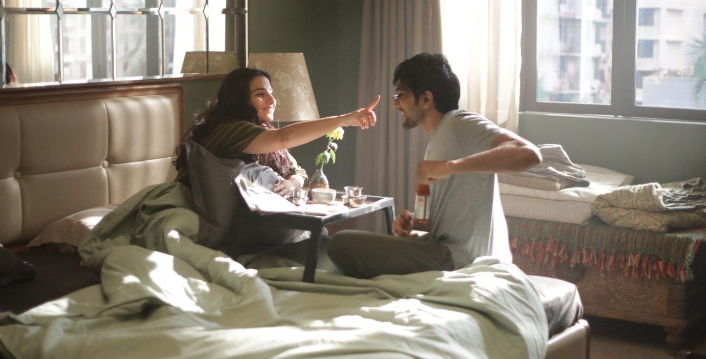 Vidya Balan keeps her playful antics behind the camera with her powerful presence in front of it!