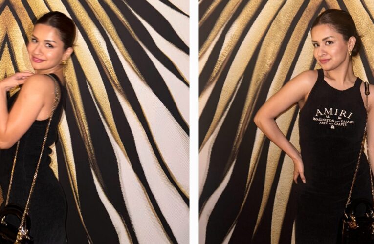 Anveet Kaur attends fashion designer Roberto Cavalli’s party in Cannes!