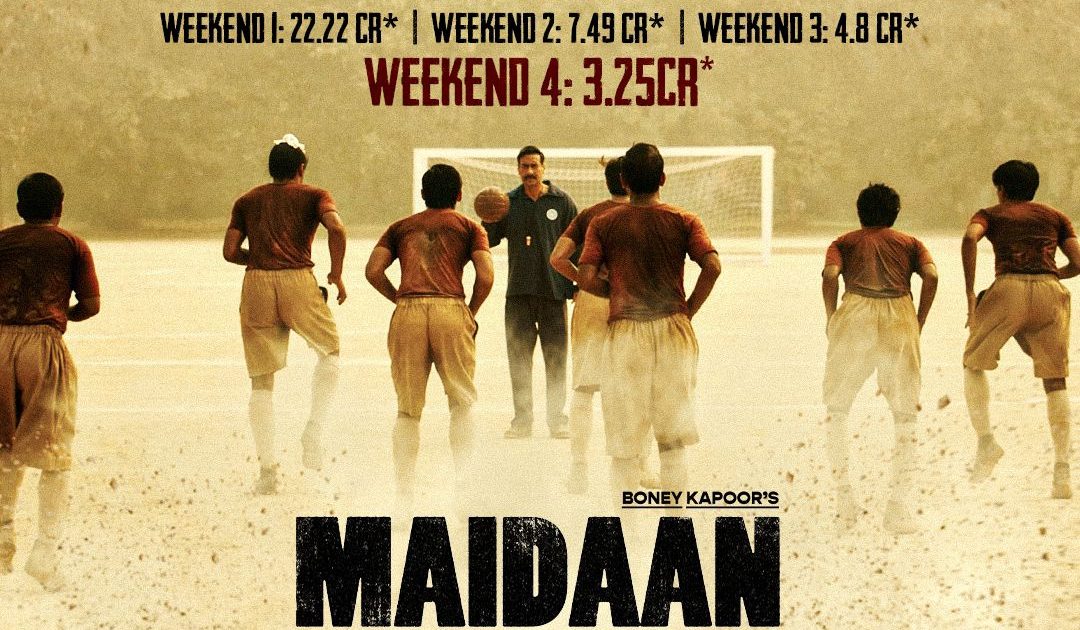 ‘Maidaan’ crosses 50 crs at the NBOC,!