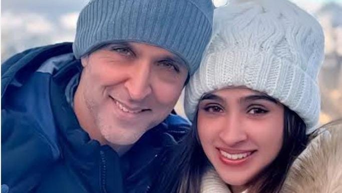 Hrithik praises Pashmina Roshan’s dance moves in “Ishq Vishk Pyaar Vyaar”!