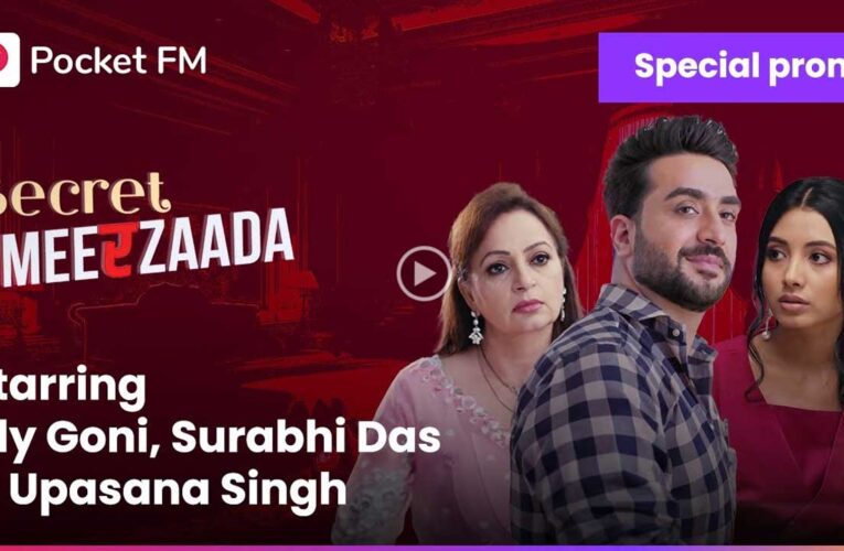 Aly Goni and Surabhi Das star in Pocket FM’s audio series ‘Secret Ameerzada’!