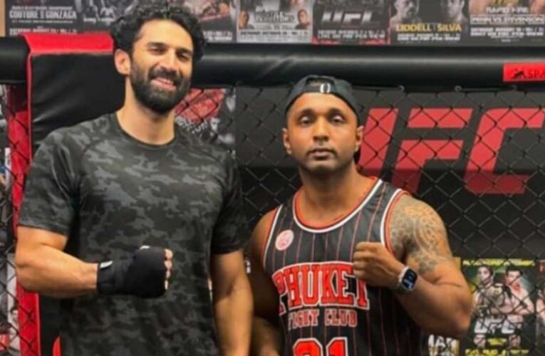 Aditya Roy Kapur takes his physical regimen to the next level with renowned trainer Rohit Nair!