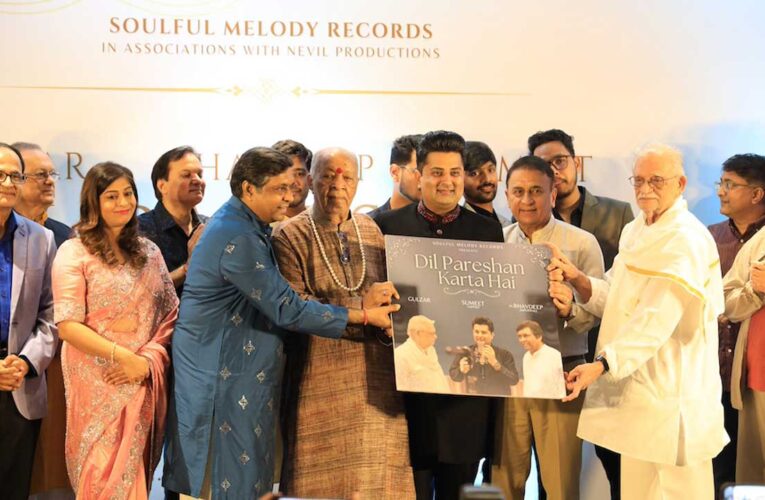 “Dil Pareshan Karta Hai” brings Singer Sumeet Tappoo, Gulzar Sahab and Pt. Bhavdeep Jaipurwale together!