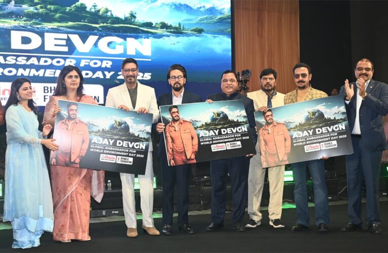 Bhamla Foundation’s World Environment Day 2025 Campaign’s Official Face is Ajay Devgn!