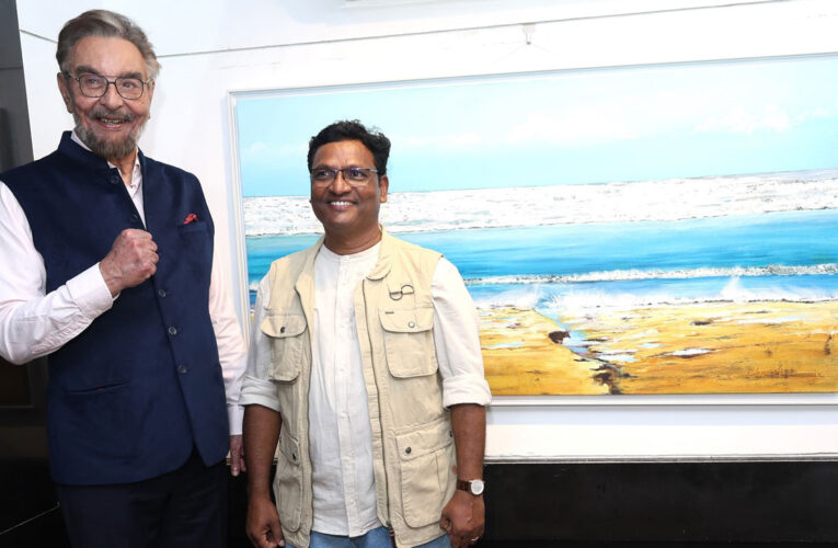 Dilip Mali’s ‘Whispers of Nature’ inaugurated by Kabir Bedi!