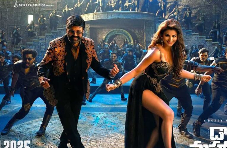Third song from the upcoming project ‘Daaku Maharaj’, featuring Urvashi Rautela & Nandamuri Balakrishna’s to be released in USA of 4th January 2025!