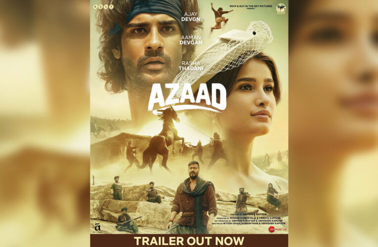 Trailer of ‘Azaad’, featuring Aaman Devgan and Rasha Thadani with Ajay Devgn, Out Now!