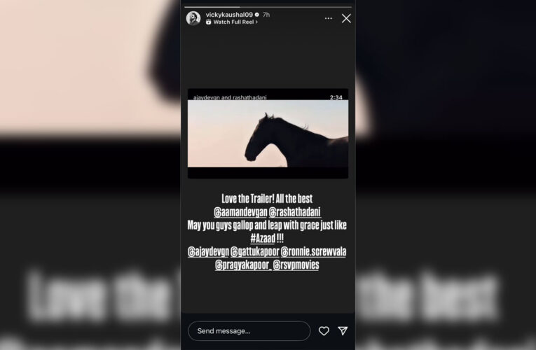 Abhishek Bachchan and Vicky Kaushal Praise the Trailer of Abhishek Kapoor’s ‘Azaad’!