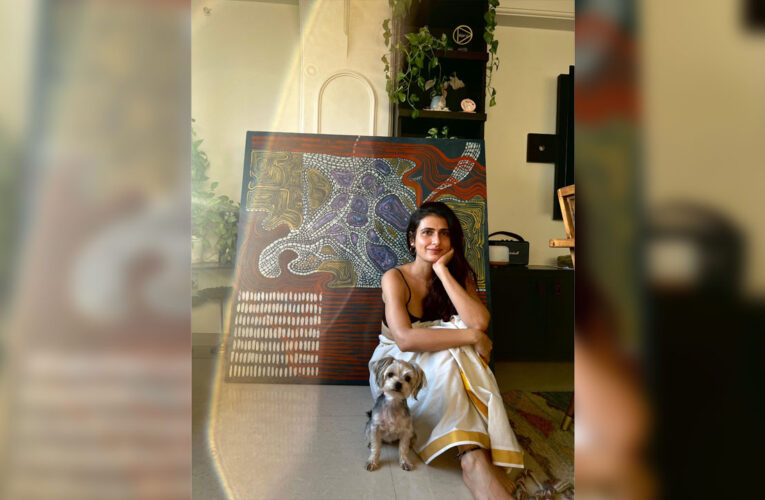 Fatima Sana Shaikh shares her latest artwork on social media!