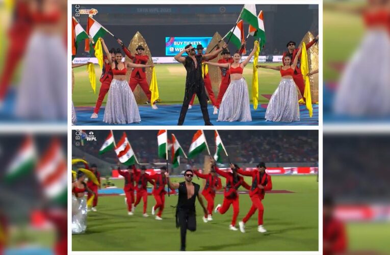 Ayushmann sings ‘Maa Tujhhe Salaam’ at the opening night of WPL!