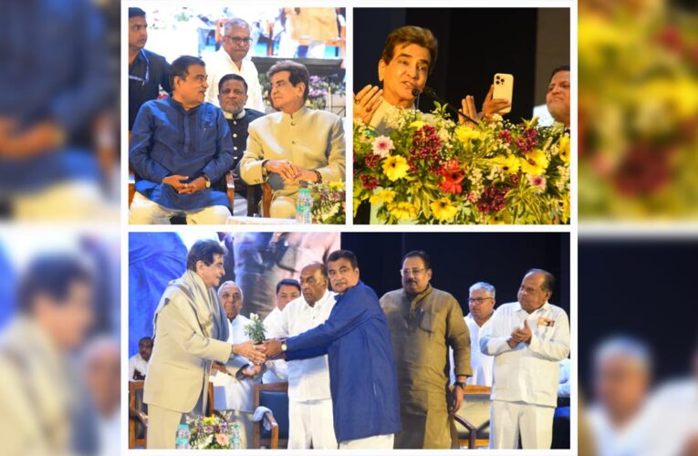 Legendary Superstar Jeetendra Felicitated as ‘Jestha Nagrik’ at Khasdar Jestha Nagrik Sankulan Mohatsav
