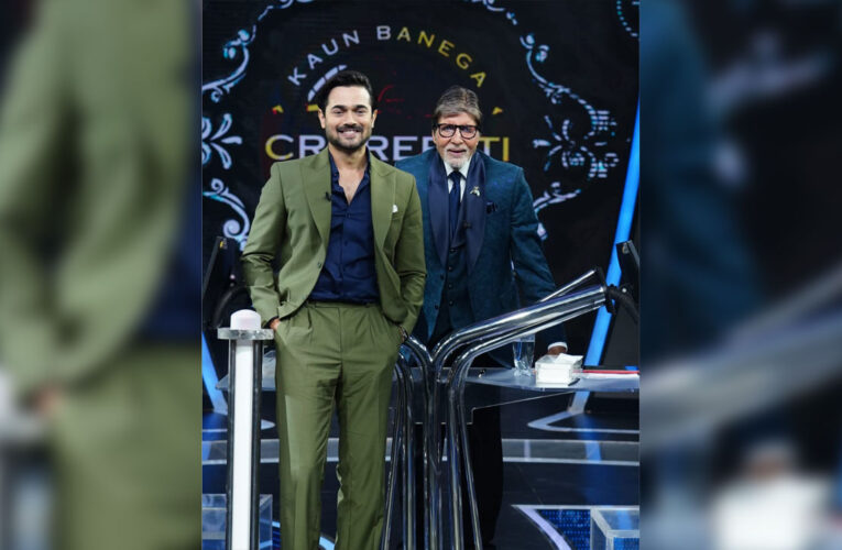 Bhuvan Bam expresses his joy as he shoots with the Legendary Amitabh Bachchan!