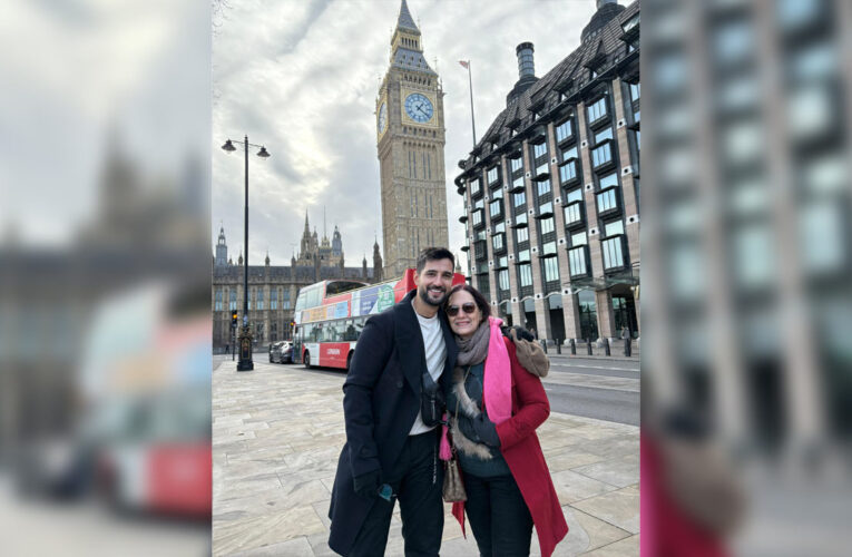 Aditya Seal takes his mother for her first international trip!
