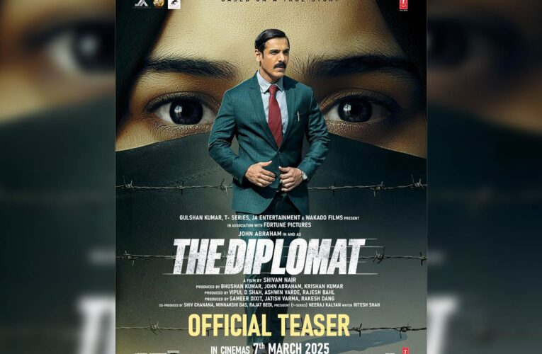 The Teaser of “The Diplomat”, Starring John Abraham, Out Now!