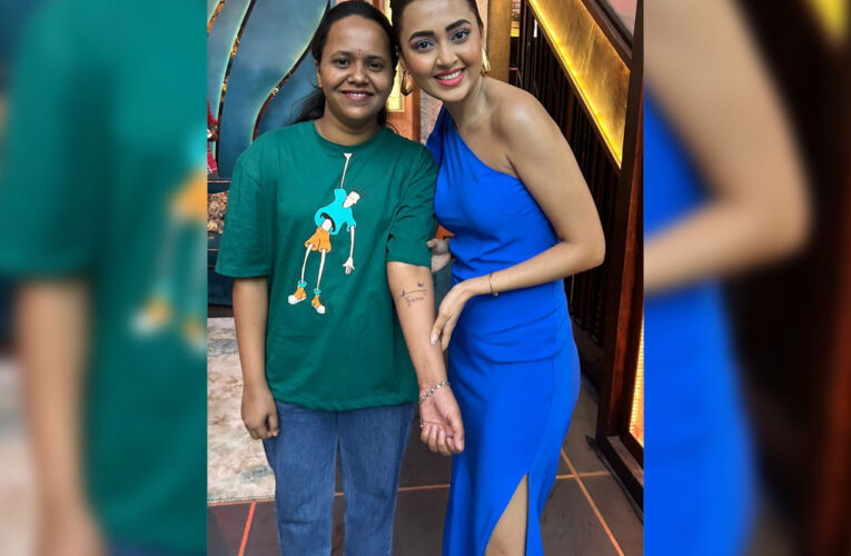 Tejasswi Prakash’s Fan Turns Her Autograph to Tattoo!