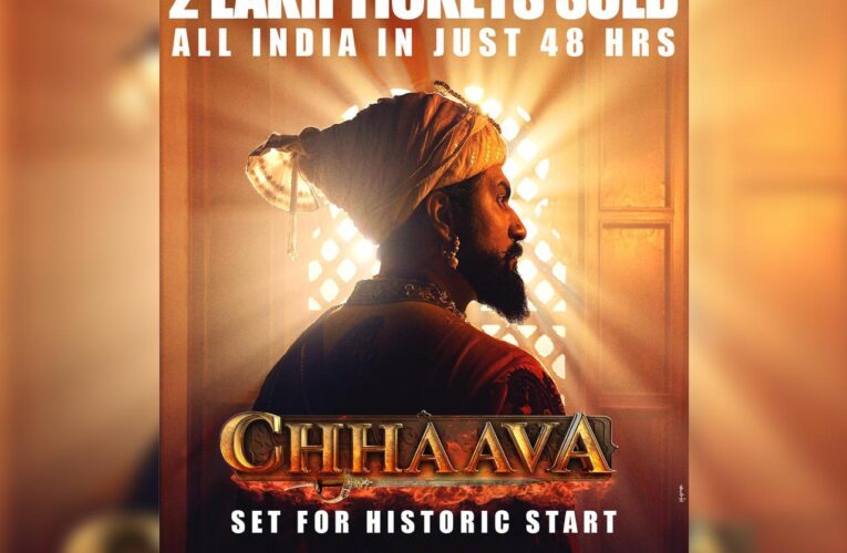 Two lakh tickets of ‘Chhavaa’ sold in advance in record time!