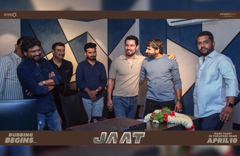 Randeep Hooda Starts Dubbing for High-Octane Actioner “Jaat”!
