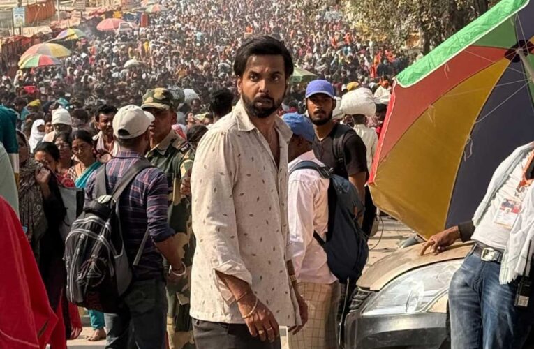 Amidst Maha Kumbh Festivities, Abhishek Banerjee shoots for a new film!