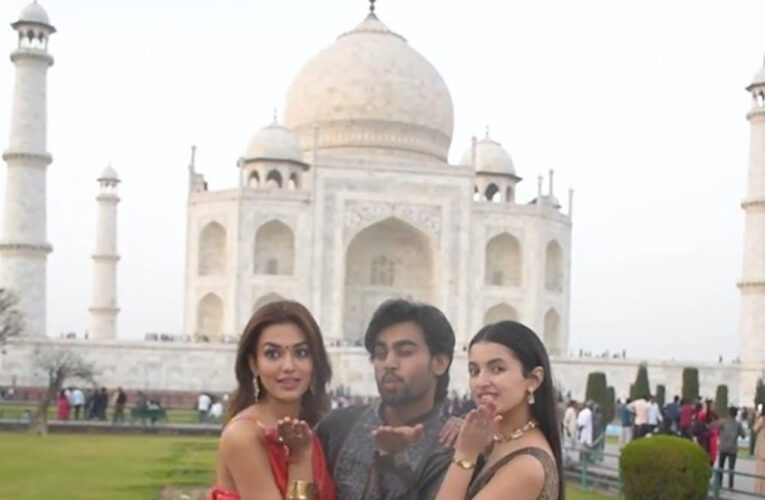 The cast of ‘Pintu Ki Pappi’ promote their film in Agra city!
