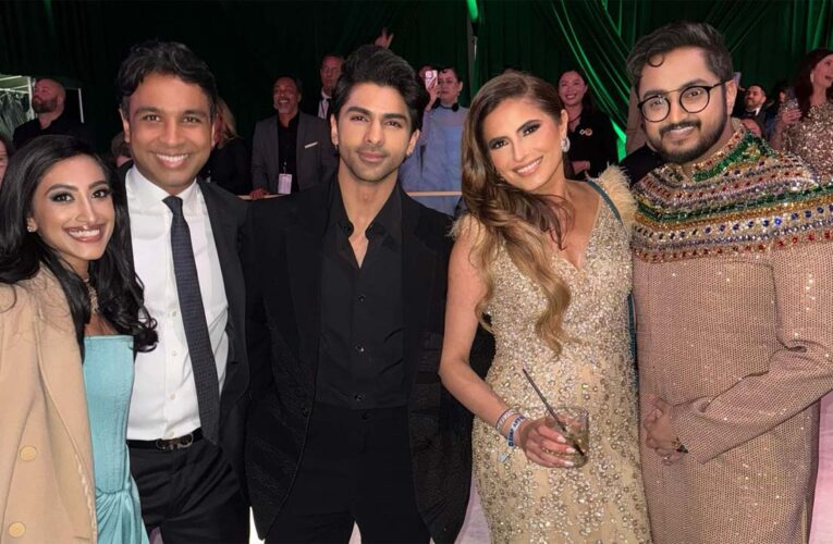 Taha Shah Badussha was the Only Male Bollywood Actor to Attend Sir Elton John’s Oscar Party!