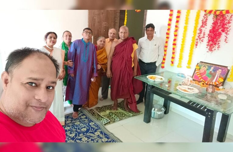 With Traditional Buddhist Rituals, Filmmaker Milind Sulekha Purushottam does Griha Pravesh!