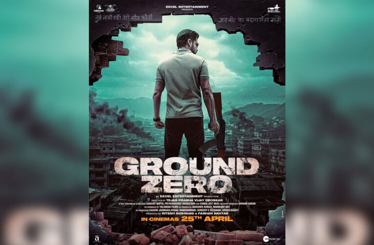 The First Poster of ‘Ground Zero’, introducing Emraan Hashmi as a BSF Commandant, Unveiled!