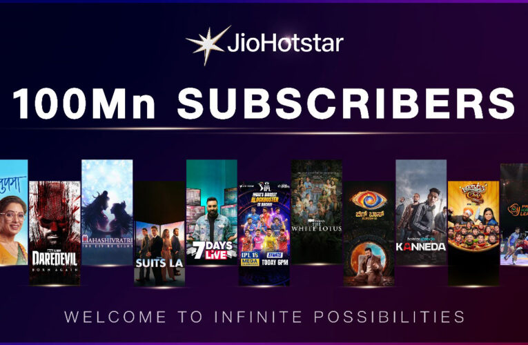 JioHotstar Surpasses 100M+ Subscribers!