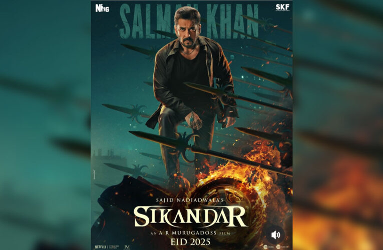 Salman Khan’s fierce and electrifying look from ‘Sikandar’ unveiled!