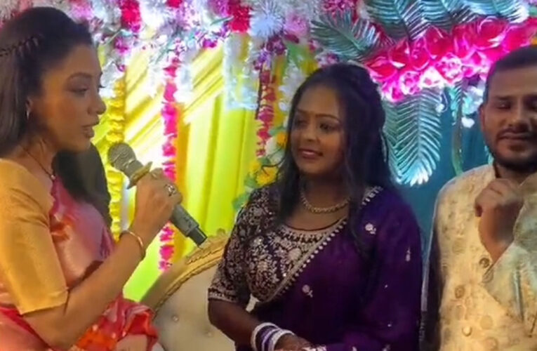 Rupali Ganguly Keeps Promise, Attends Paparazzi’s Wedding!