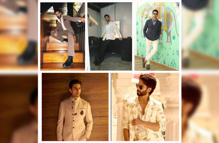 Bollywood actors show how to beat the heat in summer-friendly, stylish suits!