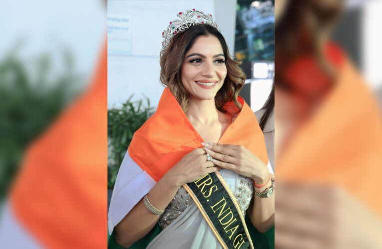 Anuradha Garg Representing India at Mrs. Globe International in China, is Expected to Win!