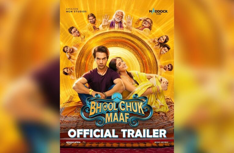 Rajkummar Rao and Wamiqa Gabbi say, ‘Bhool Chuk Maaf’, trailer out!