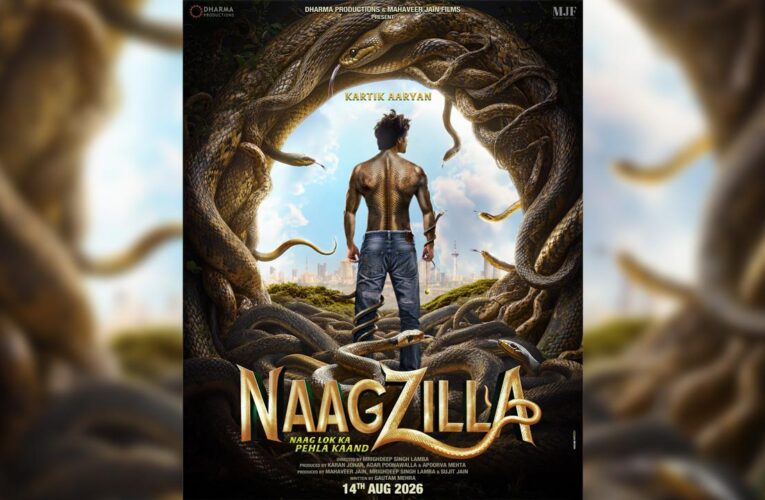Kartik Aaryan transforms into an Ichadaari Naag in ‘‘Naagzilla’!