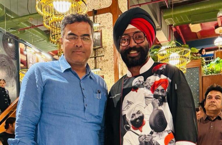 ‘Laughter Chef’ fame Chef Harpal Singh Sokhi opens 11th branch of “Karigari”!