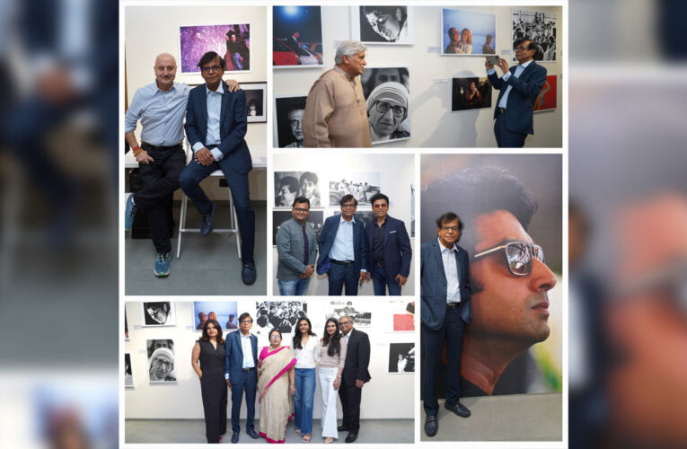 Photojournalist Pradeep Chandra’s Exhibition Inaugurated by Javed Akhtar and Anupam Kher!