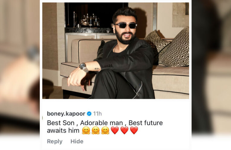 Boney Kapoor Gives a Shoutout to Arjun Kapoor as He Celebrates 13 Years in the Showbiz!