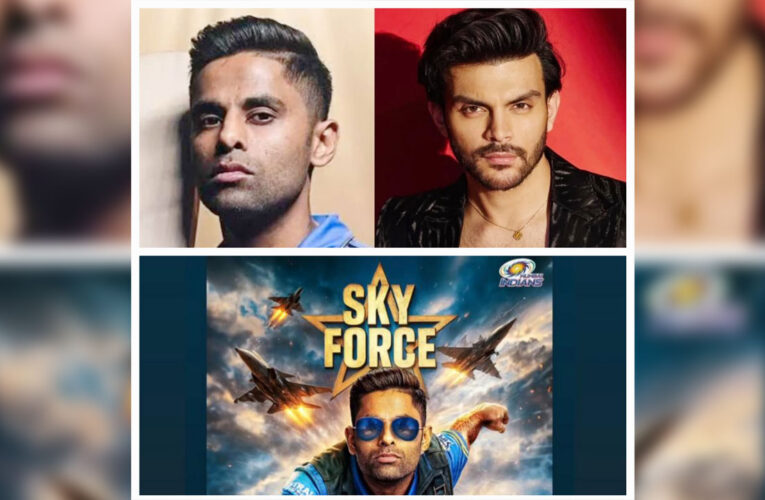 Veer Pahariya Celebrates the Win of Mumbai Indians in IPL With a Twist of ‘Sky’ Force!