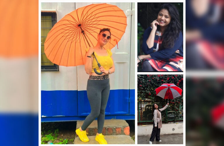 Smita Sable, Sapna Sikarwar and Shubhangi Atre welcome the monsoon in style!