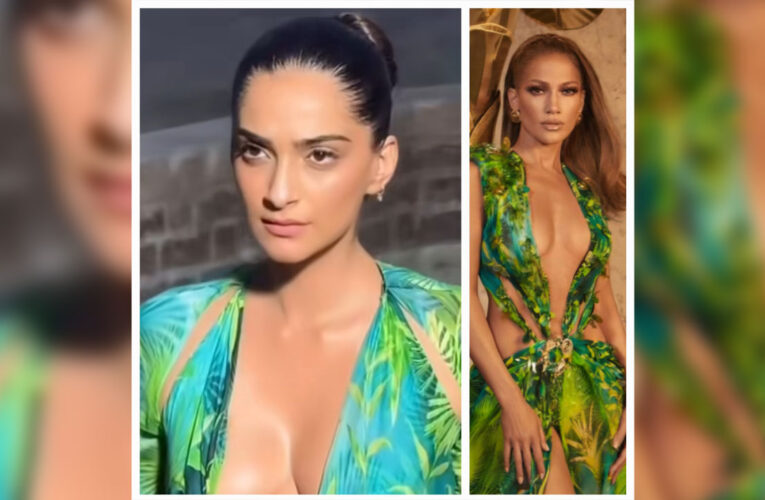 Sonam Kapoor and JLo : Two Legends, One Dress!
