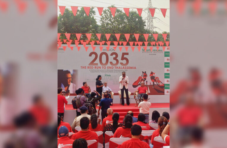 Jackie Shroff Joins Fortis’ Awareness Initiative ‘Red Run to End Thalassemia’!