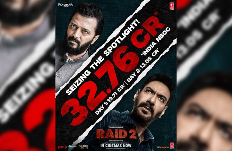 ‘Raid 2’ Collects ₹32.76 Crore Nett in Just Two Days!