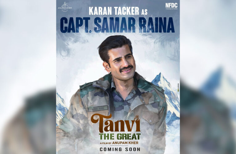 In ‘Tanvi The Great’ Karan Tacker will be seen playing the role of Capt. Samar Raina!