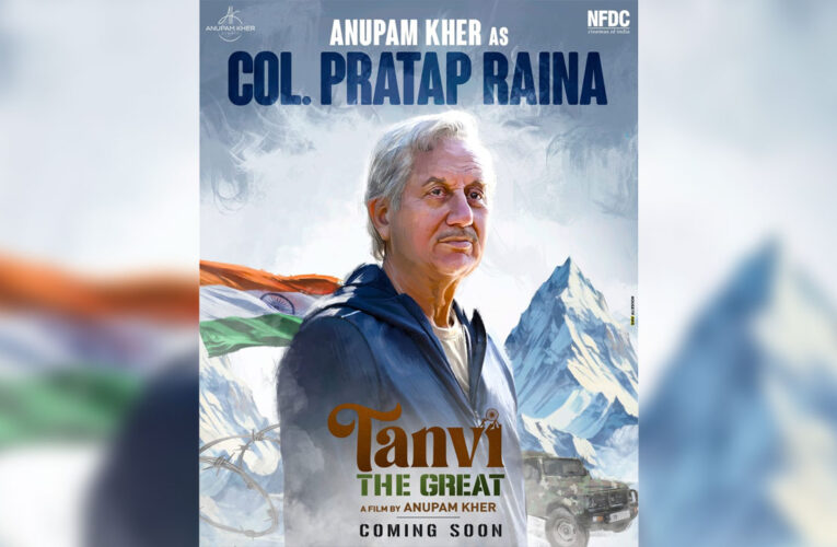 Director Anupam Kher plays Col. Pratap Raina in ‘Tanvi The Great’!