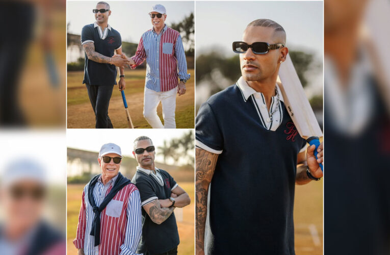 Shikhar Dhawan and Tommy Hilfiger Spotted Together on Cricket Field!