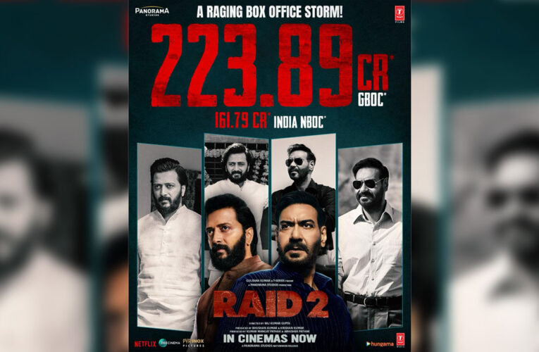 ‘Raid 2’ Crosses ₹160 Crore Nett and ₹220 Crore Gross in Its Third Weekend!