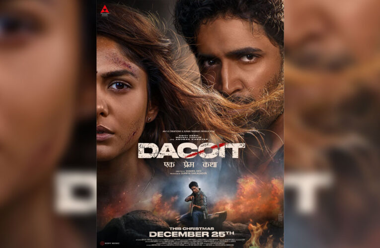 Sony Music has joined hands to release Dacoit’s soundtrack!