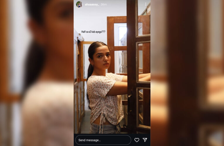 Ahsaas Channa Drops a Hint About ‘Half CA’ Season 2!