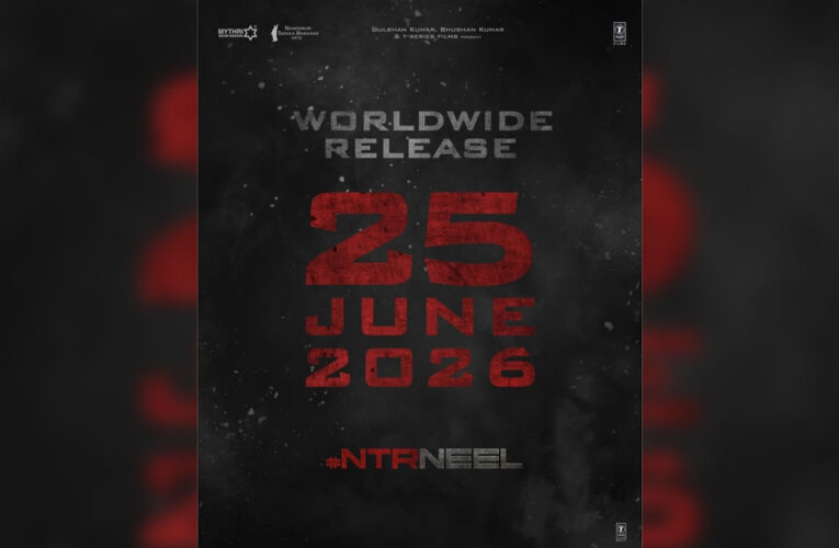 NTR and Prashanth Neel’s upcoming ‘NTRNeel’ will hit the theatre on 25th June, 2026!