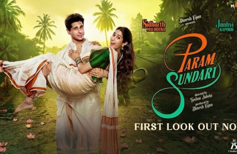 The First Look of Maddock Films’, Biggest Love Story Of The Year, ‘Param Sundari’, Out!