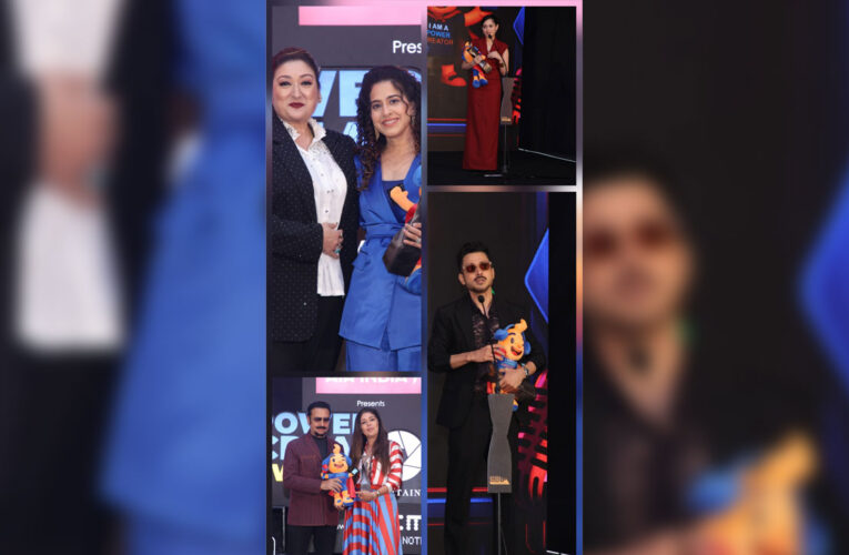 Celebrities galore at the first edition of India’s biggest creators’ awards, ‘Power Creator Awards’!